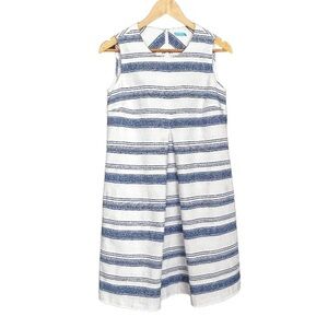 **SOLD** J. McLaughlin Tracy Dress, Sleeveless, Blue & White Stripes, XS